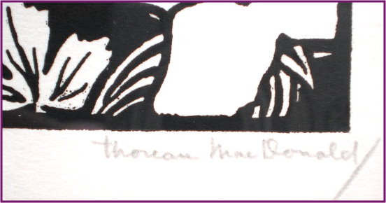 Thoreau MacDonald Signature